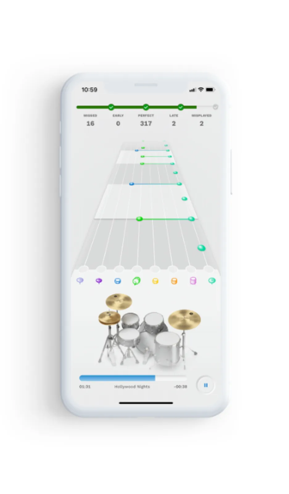 My Virtual Band — screen 1
